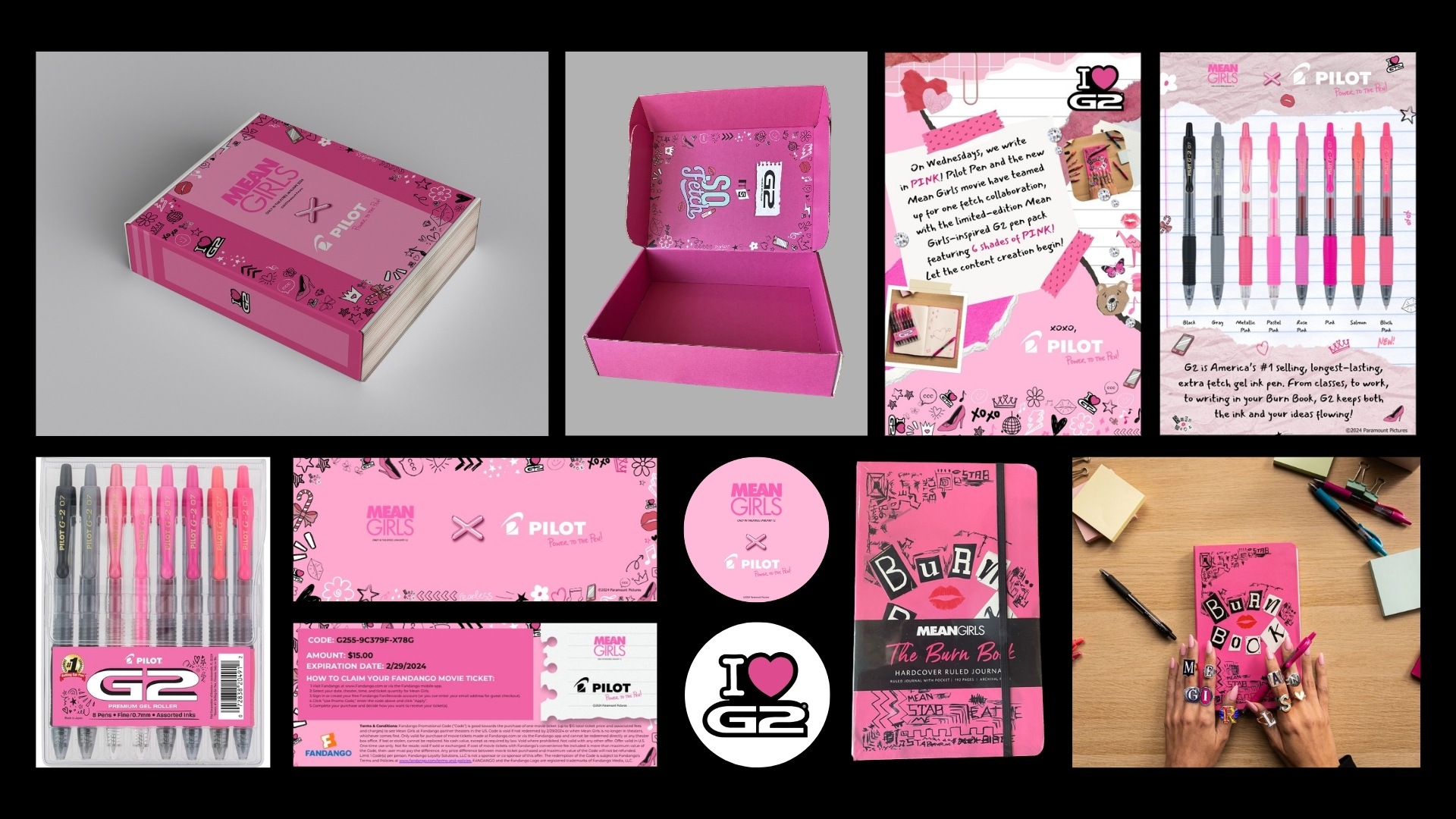 Pilot Pen Mean Girls creator campaign