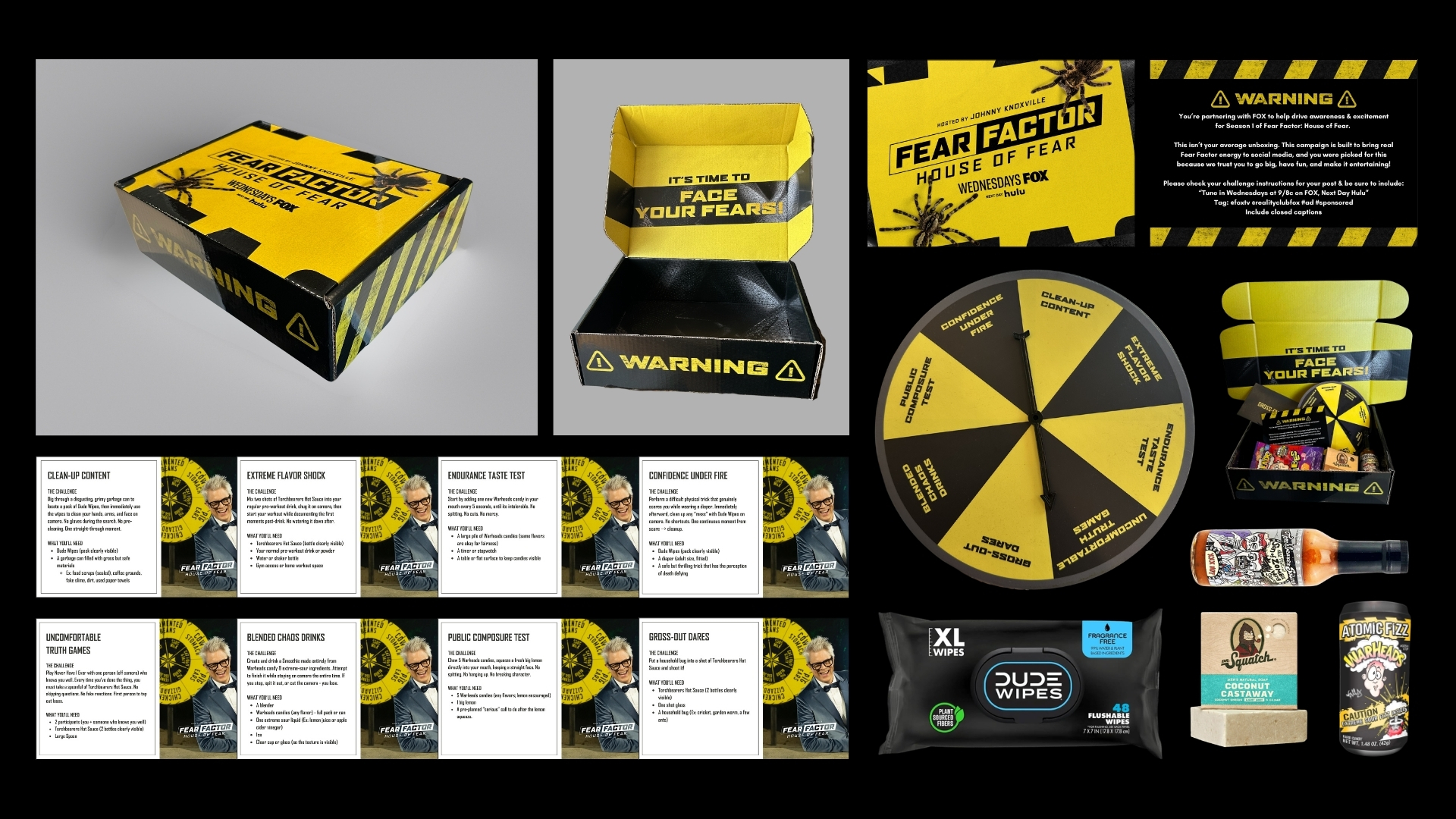Fear Factor House of Fear creator challenge campaign